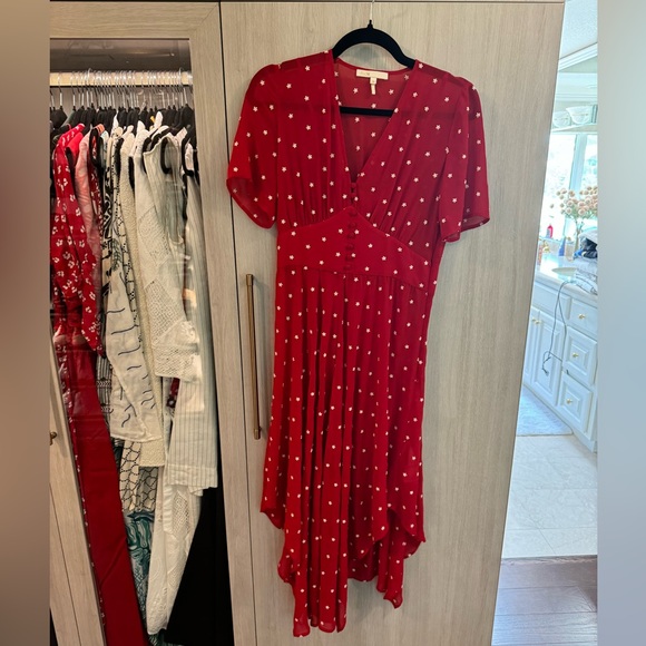 Maje red dress size 40 - Picture 6 of 8